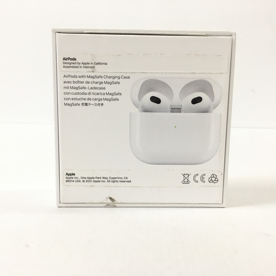 中古品】 Apple AirPods 第3世代 MME73J/A 【93-220918-MA-15-TEI