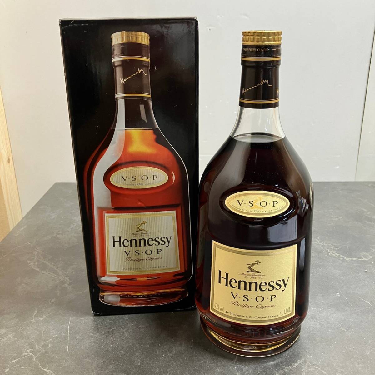 VSOP ヘネシー コニャック 未開栓 1L 古酒 COGNAC HENNESSY Yahoo