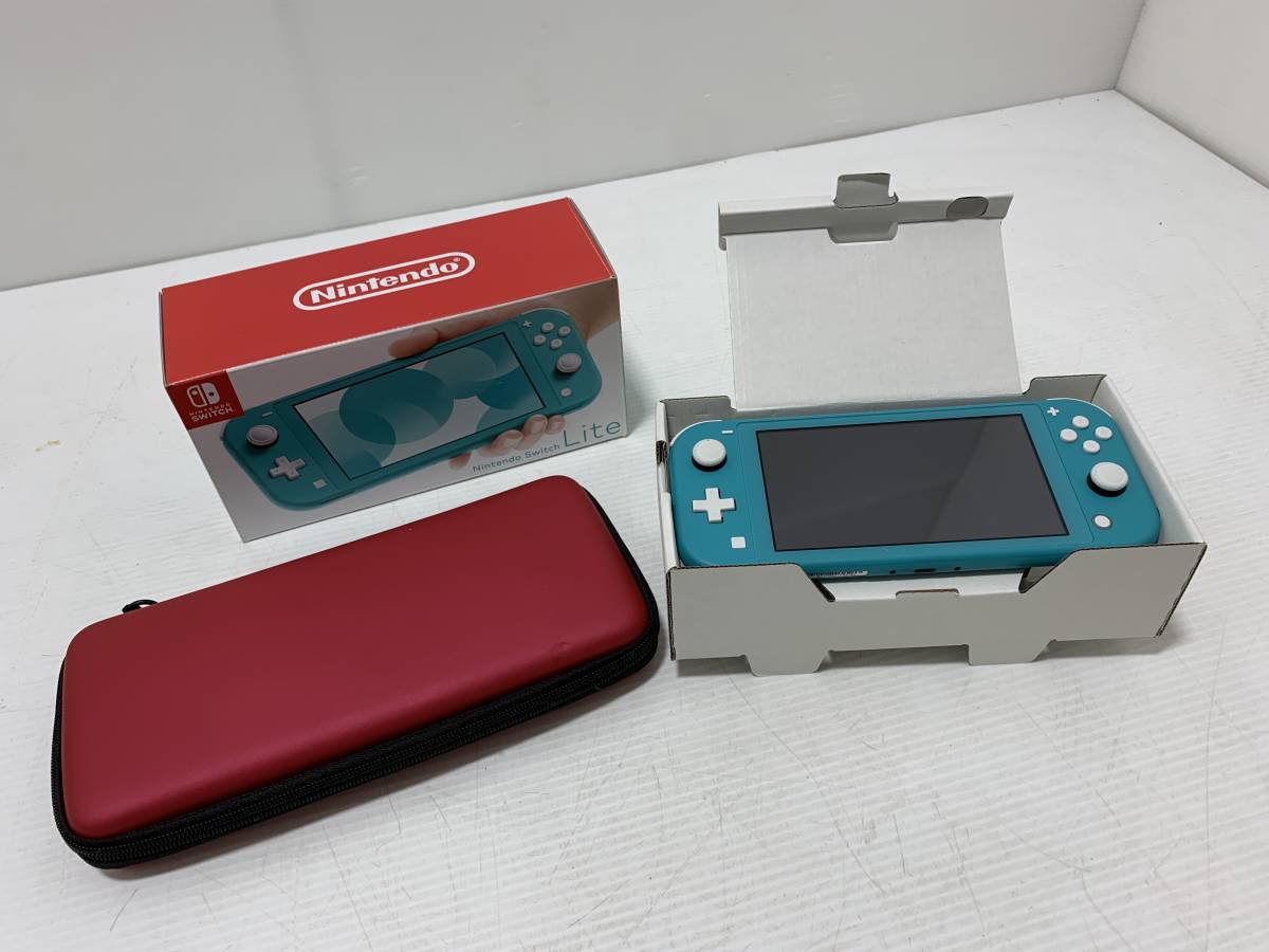 2506◇【初期化済】NINTENDO SWITCH Lite HDH-001 ターコイズブルー