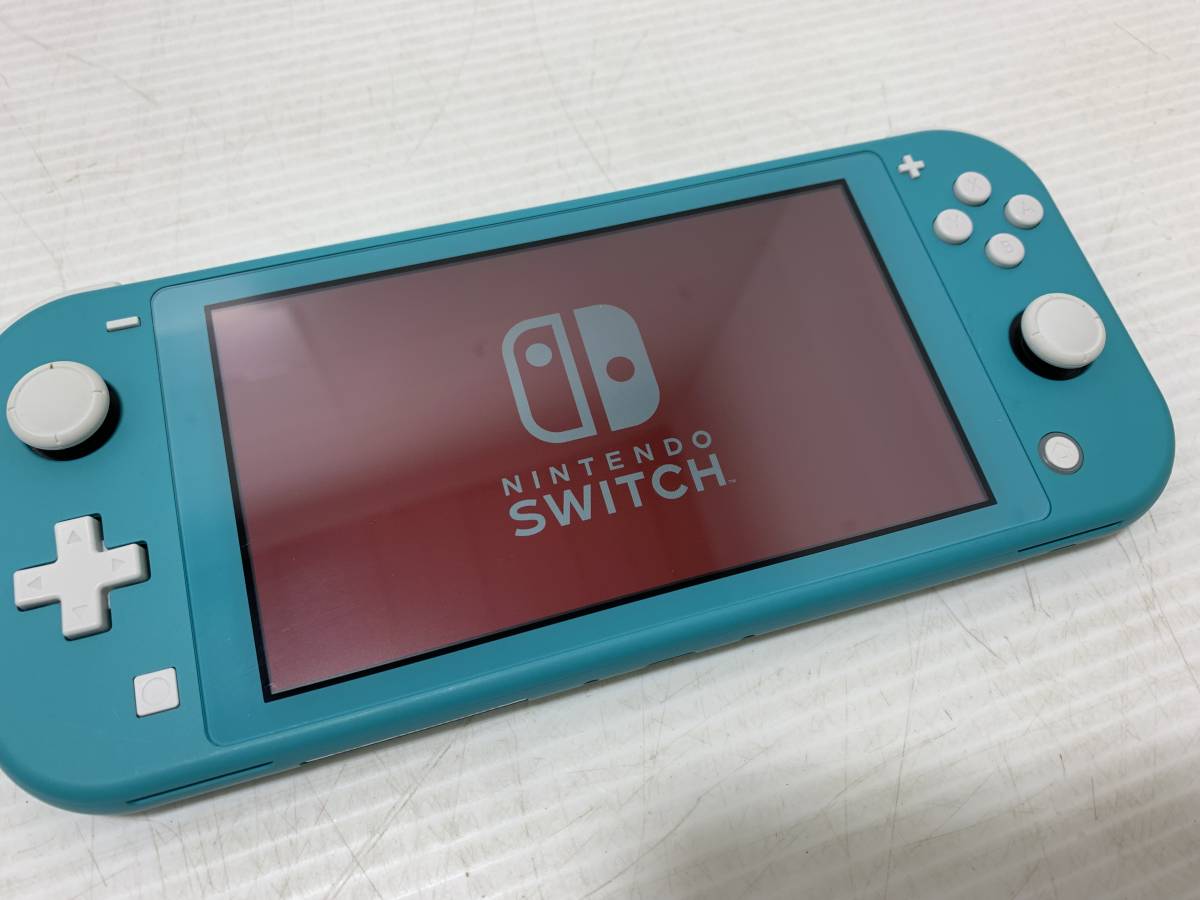 Nintendo Switch Lite ターコイズ　本体のみ 2506◇【初期化済】NINTENDO SWITCH Lite HDH-001 ターコイズブルー