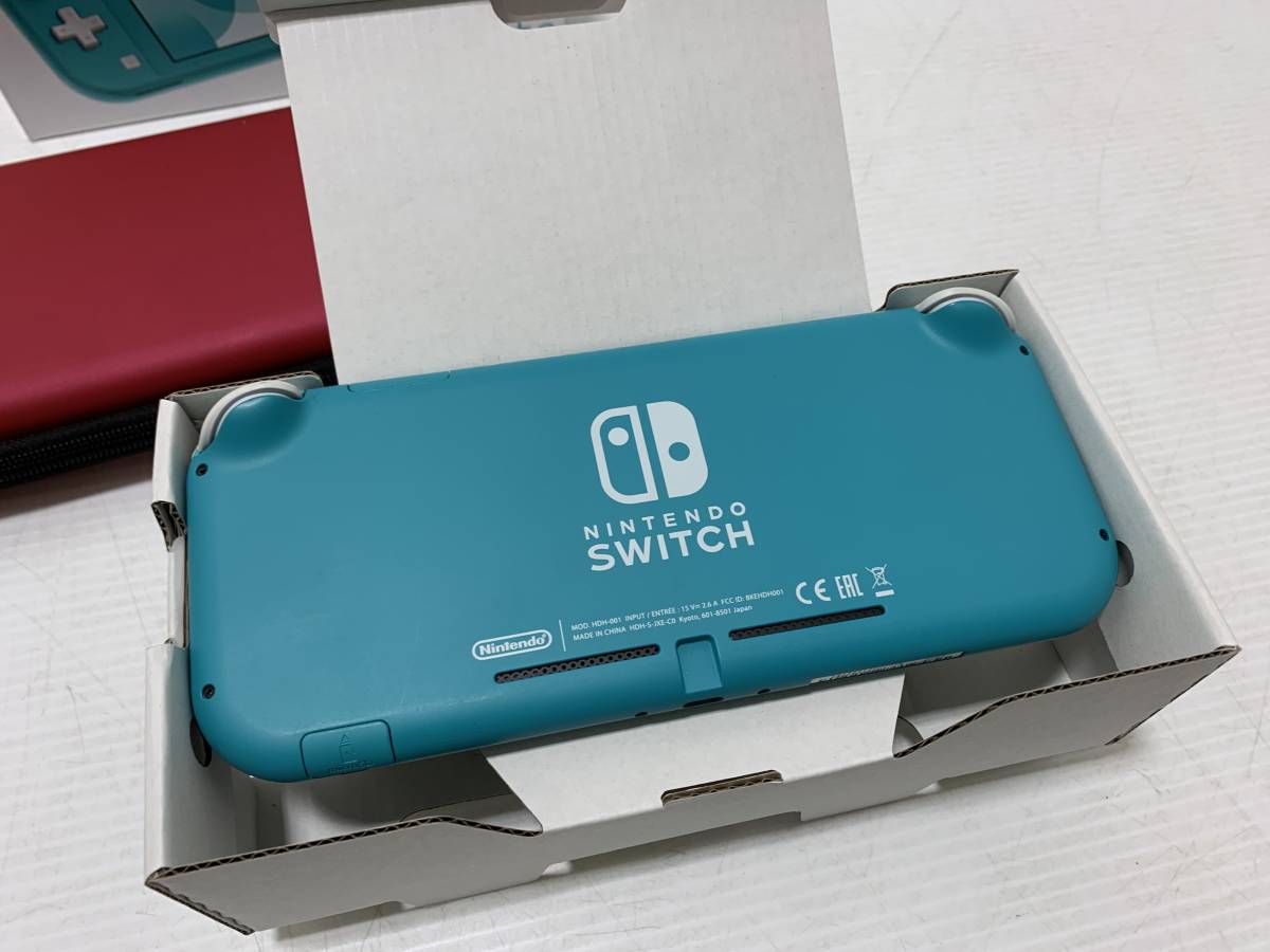 2506◇【初期化済】NINTENDO SWITCH Lite HDH-001 ターコイズブルー