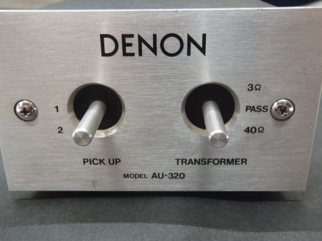 DENON AU-320 MC昇圧トランス 