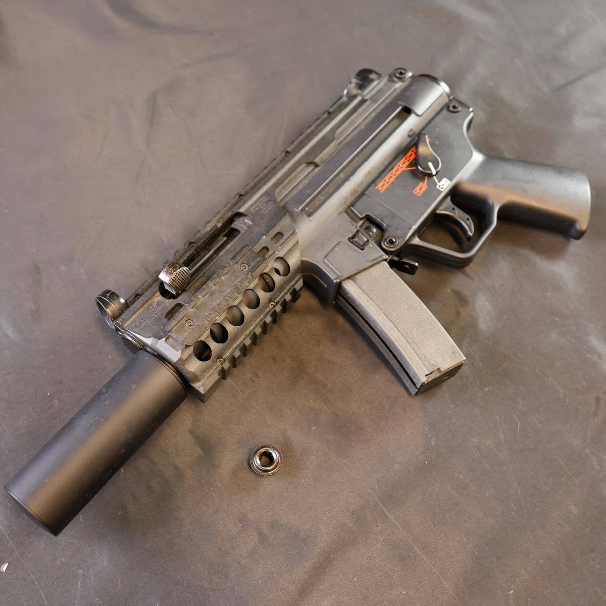 マルゼン MP5K A4 クルツ ガスブローバック 4面 フルオート CQB ガス