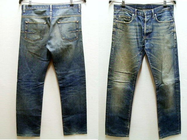 ◇即決[W29]Dior Homme 05SS エディ期 BECK期 泥加工 ストレート 