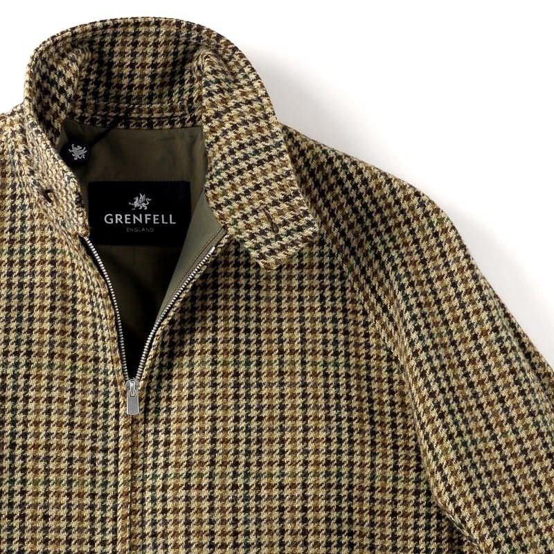 ◇【GRENFELL(グレンフェル)/秋冬/ウールガンクラブツイードジップ  
