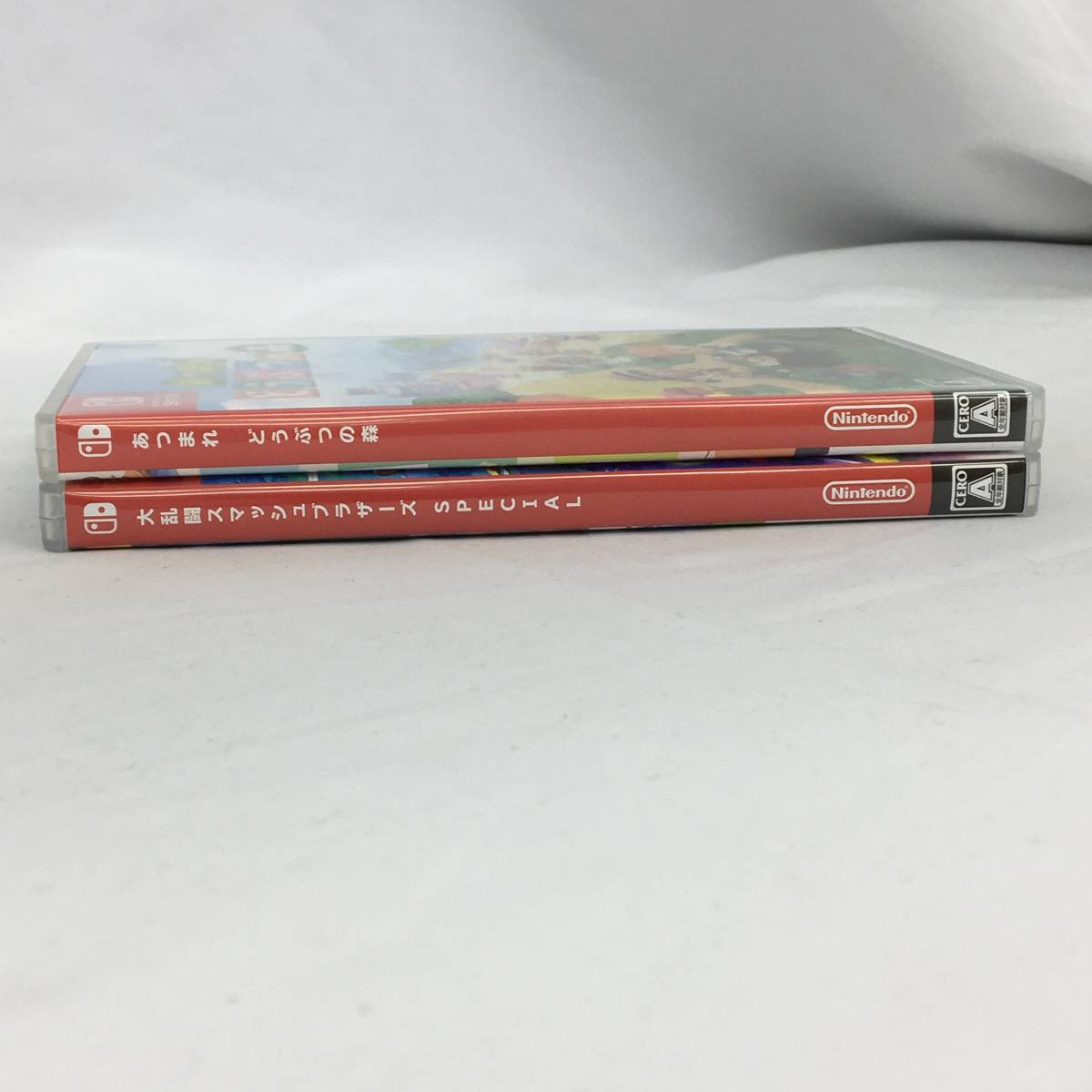 □switchソフト【あつまれ どうぶつの森/大乱闘スマッシュブラザーズ
