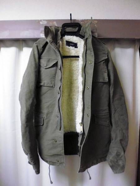 AKM cold weather ボア ライナー付 M-65 ミリタリー ジャケット S