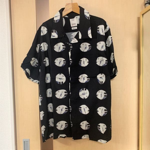 中古 visvim 総柄シャツ アロハシャツ 半袖シャツ ホワイト｜メンズ 