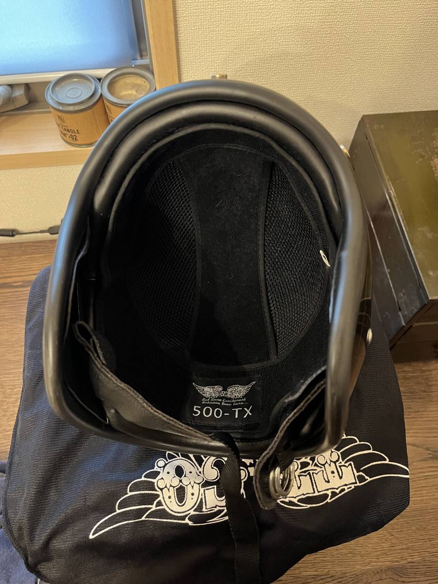 tt&co 500tx ブラック XL/XXL ジェットヘルメット(XLサイズ)｜売買され