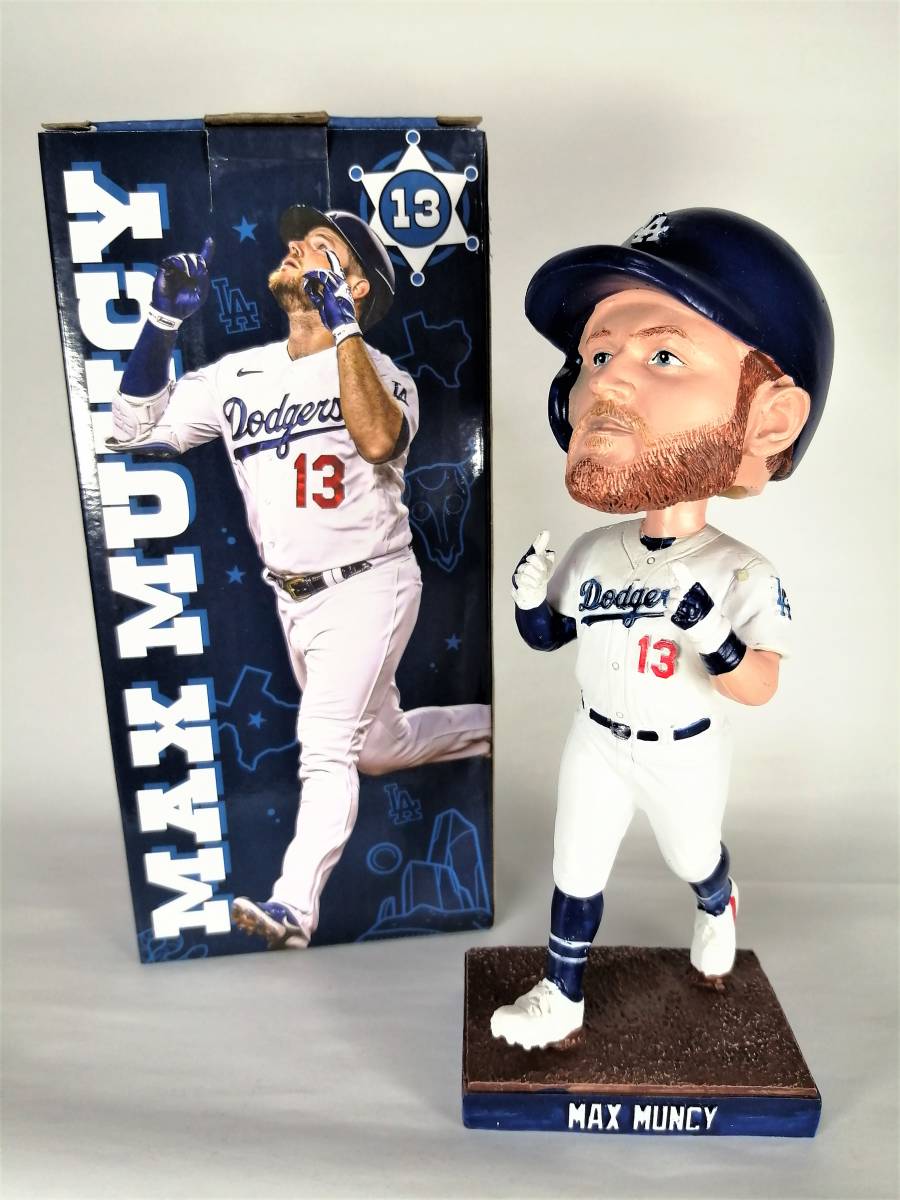 球場配布品 マックスマンシー ボブルヘッド ドジャース 2024年 非売品