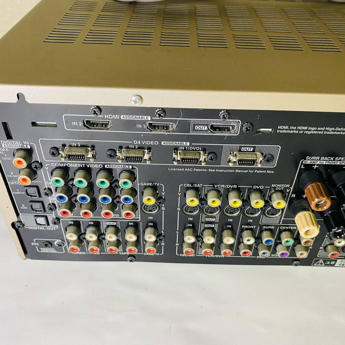 ONKYO TX-SA605 AVアンプ AVセンター | リモコン付き - TX-SA605公式