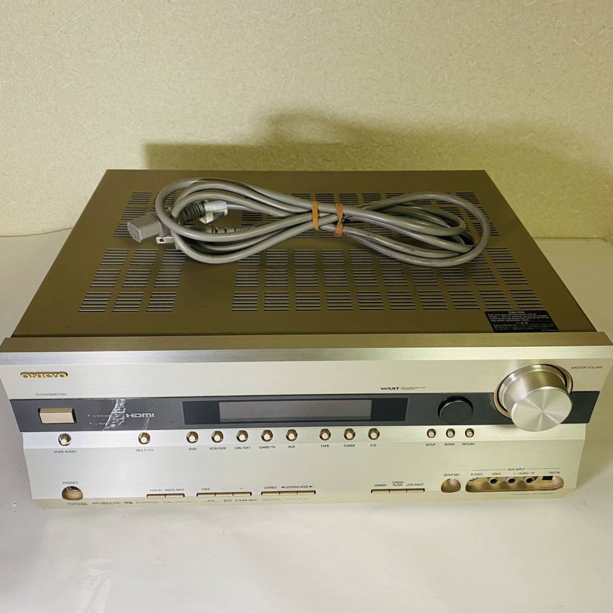 ONKYO TX-SA605 AVアンプ AVセンター | リモコン付き - TX-SA605公式
