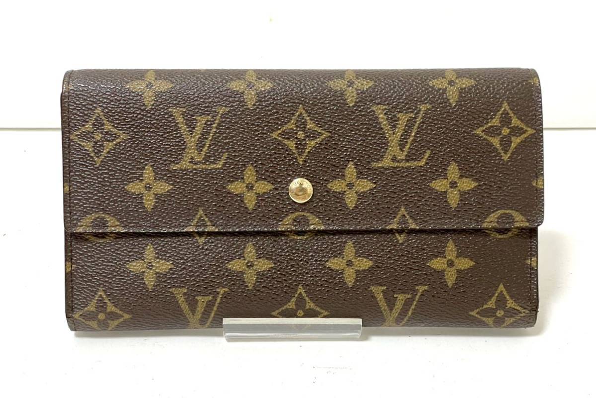 最安値，限定SALE 1円スタート LOUISVUITTON ルイヴィトン 三つ折り長財布 モノグラム ポルトトレゾールインターナショナル(モノグラムライン)｜売買されたオークション情報、yahooの商品情報をアーカイブ公開 - 服飾小物