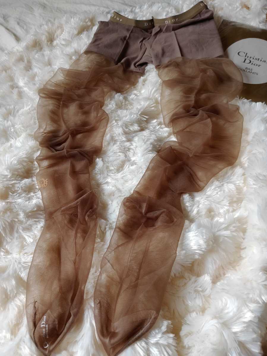 レッグウェアChristian Dior BAS COLLANS アウトゴム パンティ