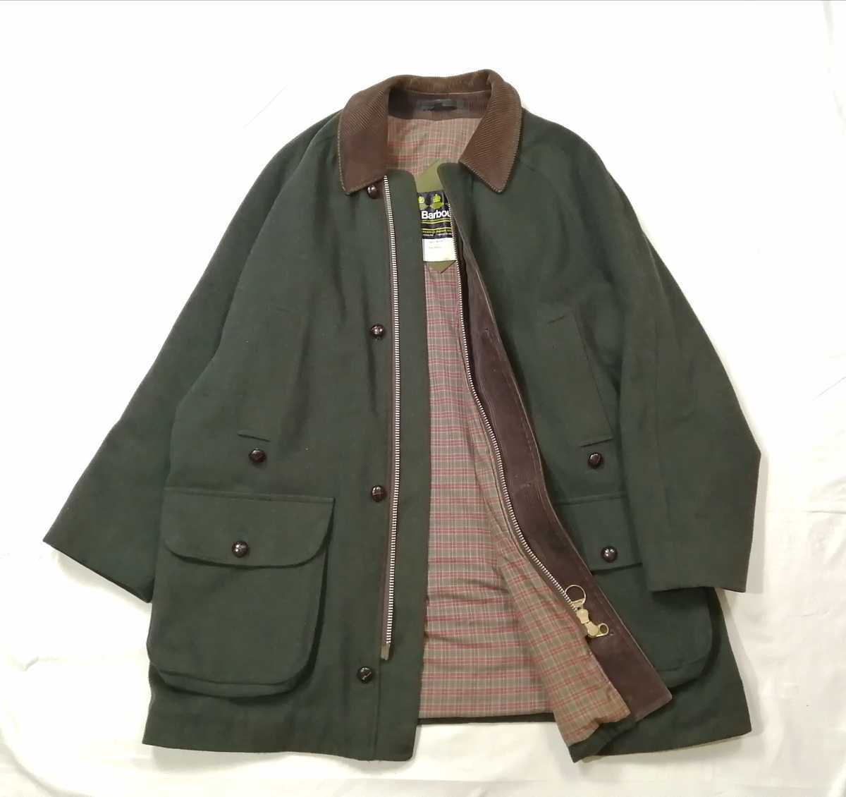  c44 Barbour Loden Jacket バブアー ローデン ロデン wool ウールコート(男性用)｜売買されたオークション情報、yahooの商品情報をアーカイブ公開 - オークファン 男性用