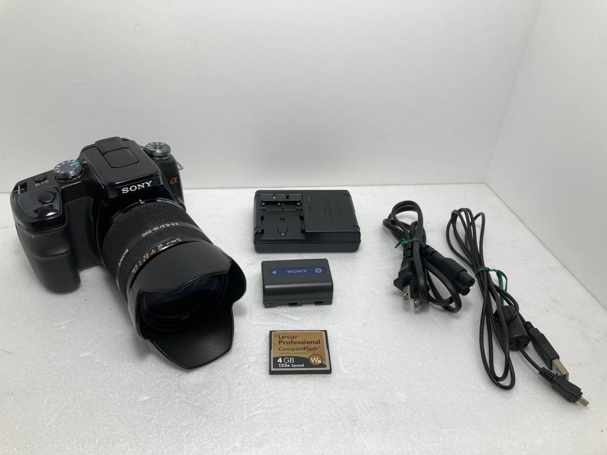 | DSLR-A100 α100 SONY Sony デジタル一眼レフカメラ ブラック Alpha ボディ単体 Digital Camera ソニー (アルファ) α A100 新製品レビューソニー