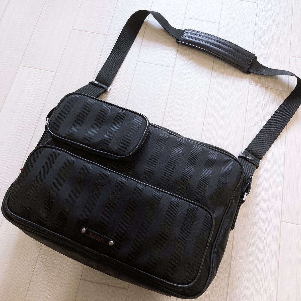 未使用に近い】 Paul Smith ポールスミス ショルダーバッグ ブリーフ 