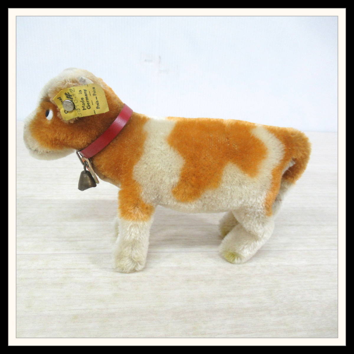 ○シュタイフ steiff ☆Cow Bessy 12cm☆ウシのベッシー/牛