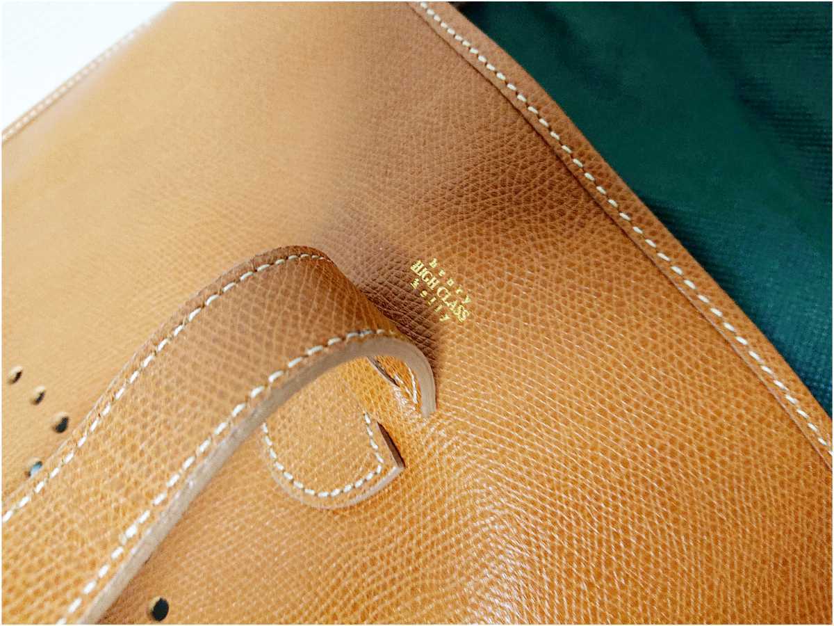 美品 HIGH CLASS ハンドバッグ シボ革 ヘンリー レザー sale中 Yahoo