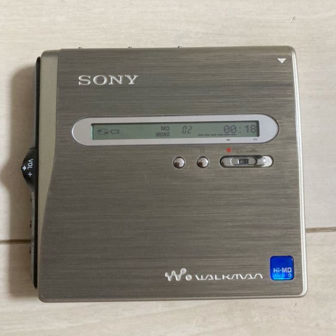 SONY ソニー Hi-MD WALKMAN MZ-NH1箱 説明書 ディスク 中古 動確認済み MD