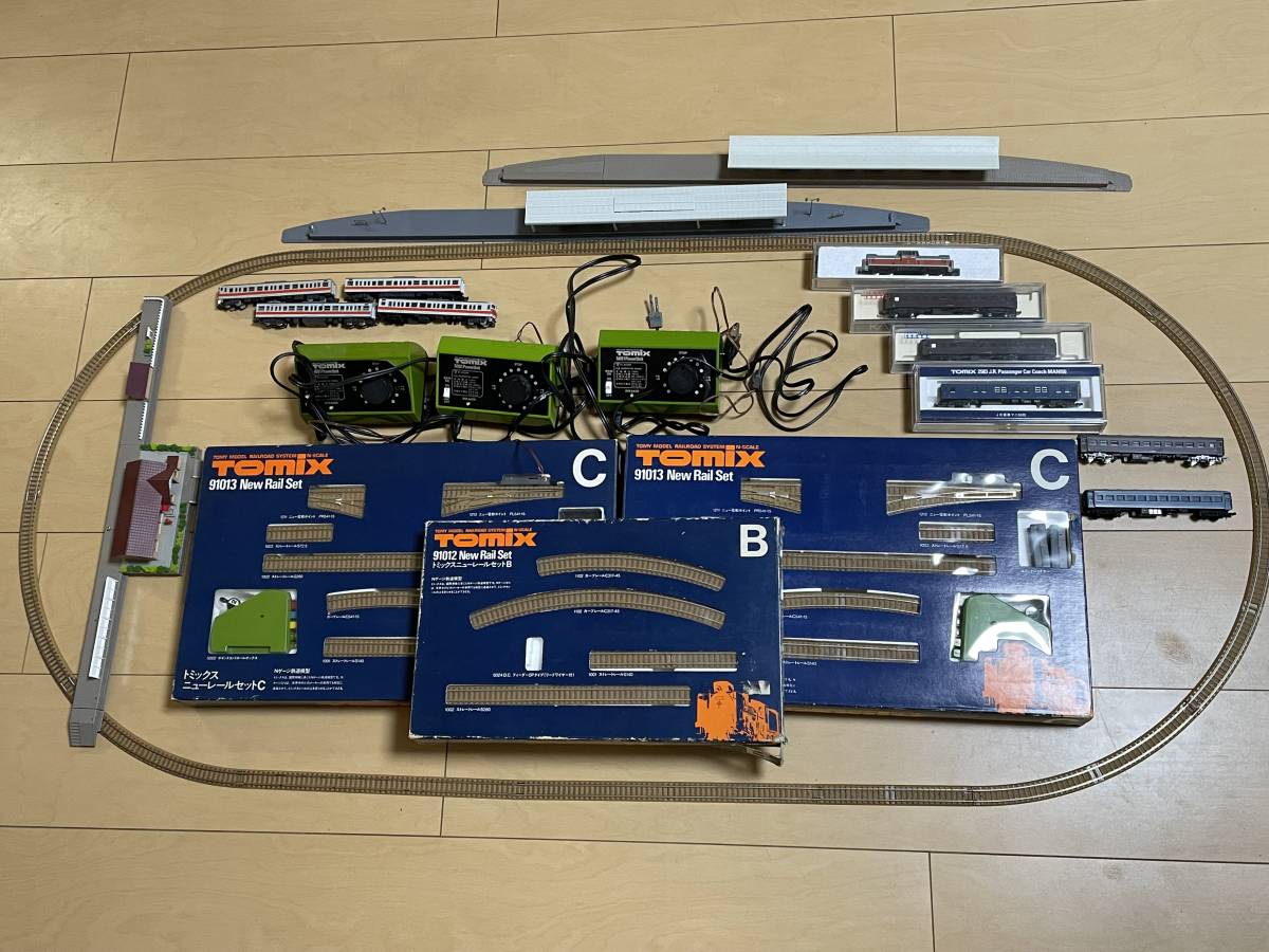 定番人気，定番 TOMIXレール3セット，パワーユニット３台，車両，駅舎他まとめ売り(その他)｜売買されたオークション情報、yahooの商品情報をアーカイブ公開 - オークファン その他