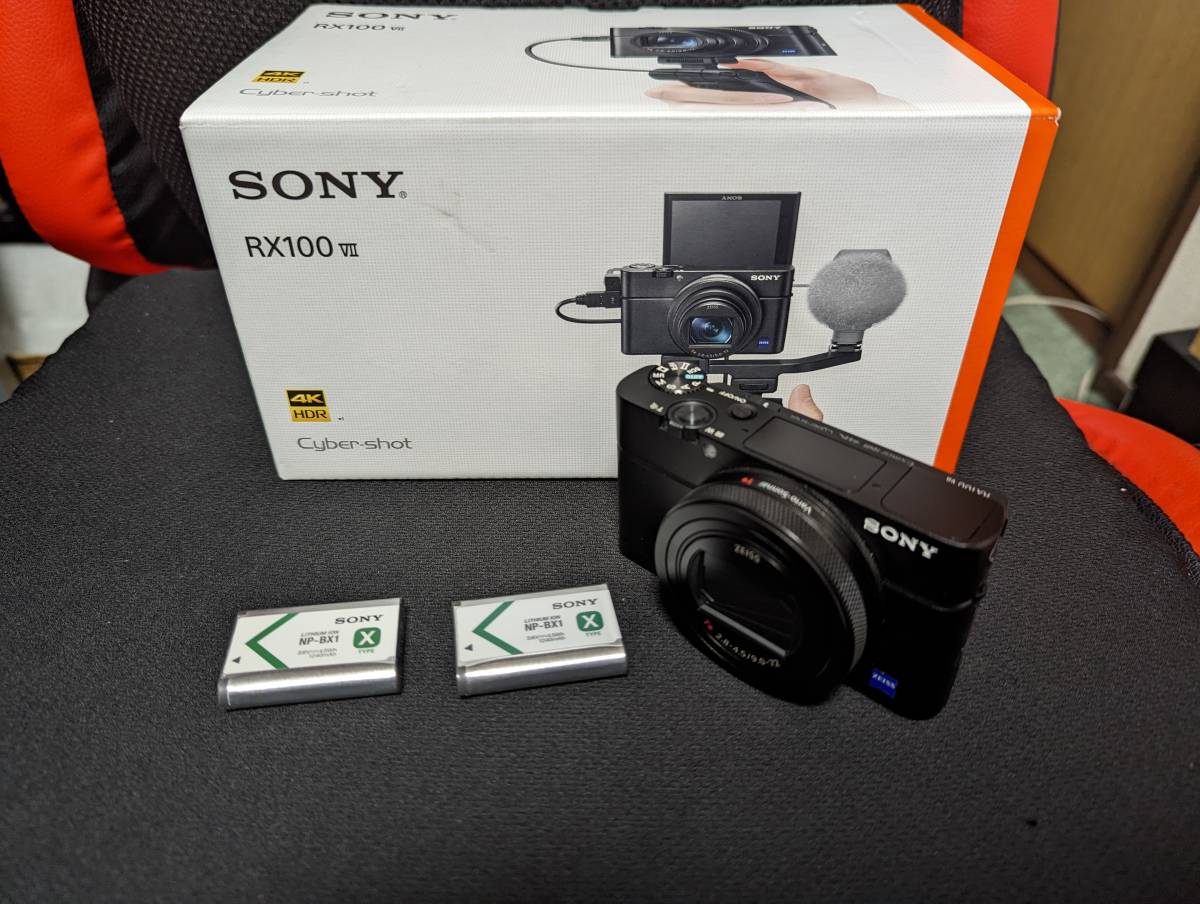 中古美品 サイバーショット RX100VII （ブラック） DSC-RX100M7 