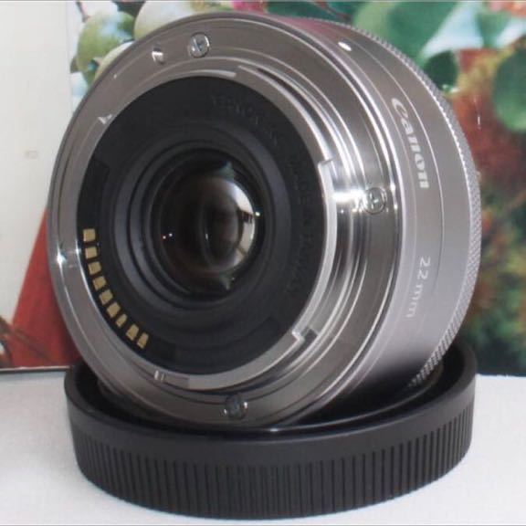 希少なシルバー人気のパンケーキレンズキャノン EF-M 22mm EF-M Canon パン