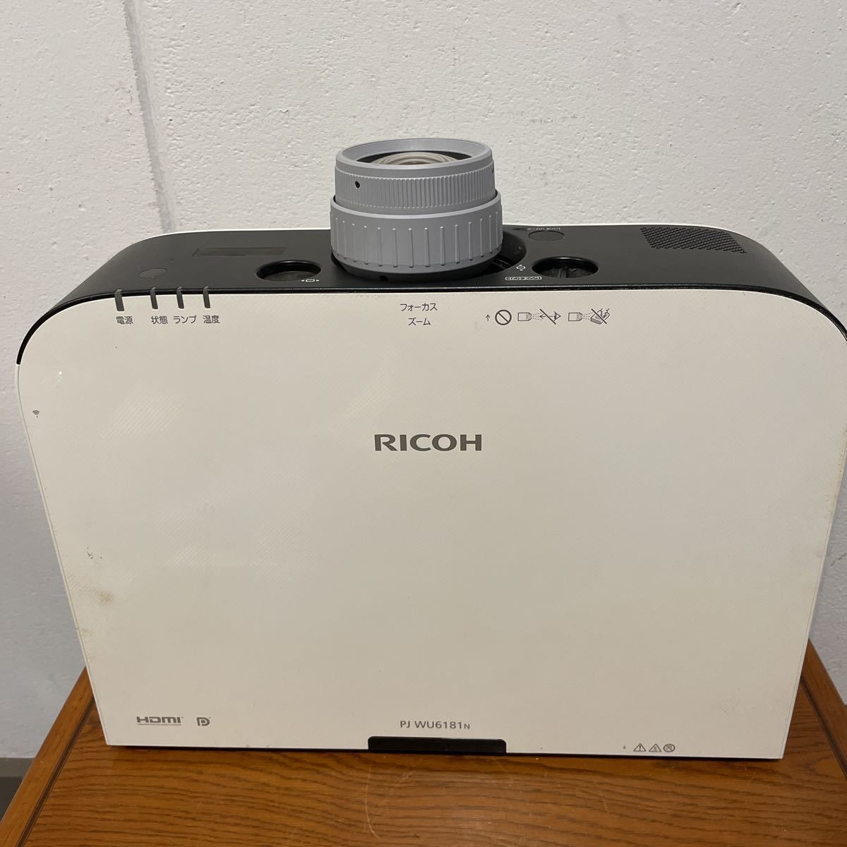 PJ WU6181N RICOH Ricoh ⁄ 6200ルーメン 業務用プロジェクター ランプ