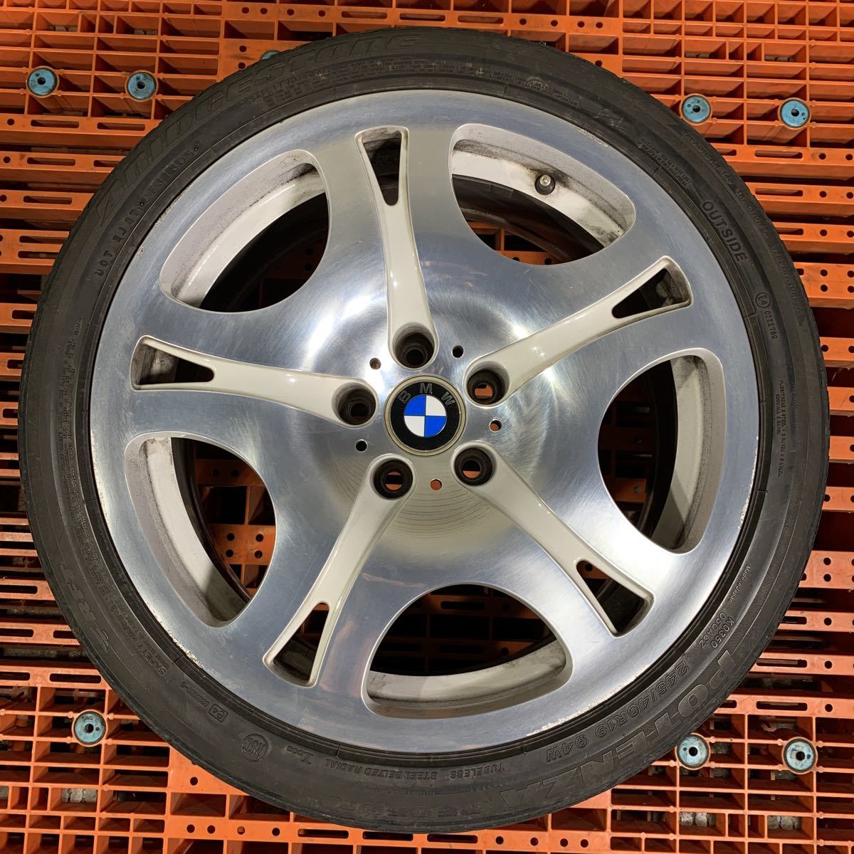 BMW純正 19インチ アルミホイール 4本セット ブリヂストン ラジアル 