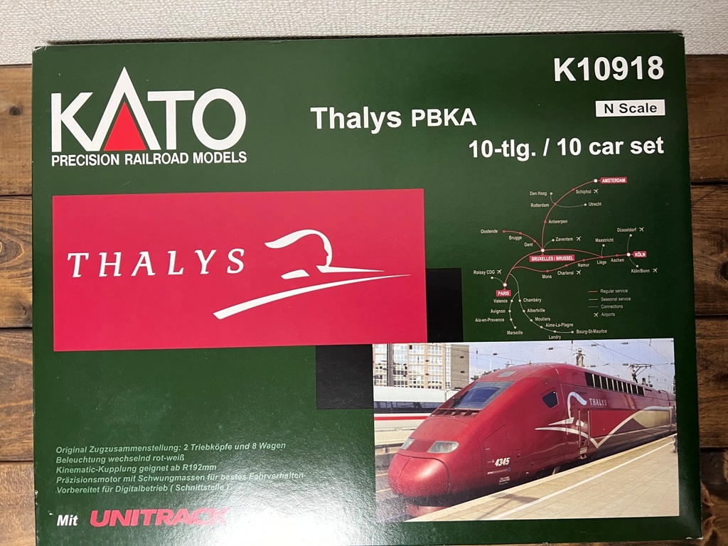 KATO LEMKE Thalys(タリス) PBKA 新塗装 10両セット 【公式通販】