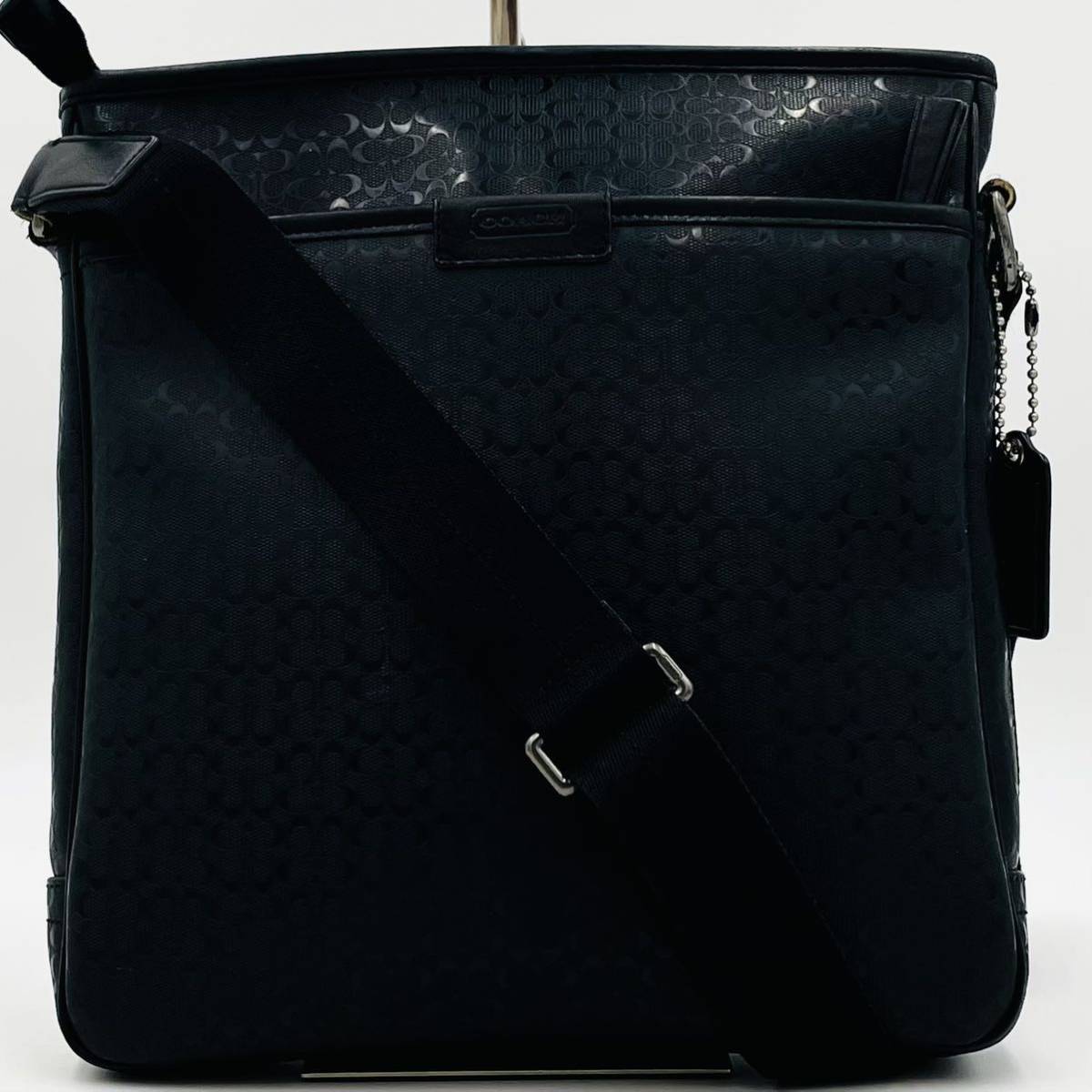 1円【S級美品】定価10万円 コーチ COACH グラハム ボディバッグ ショルダー