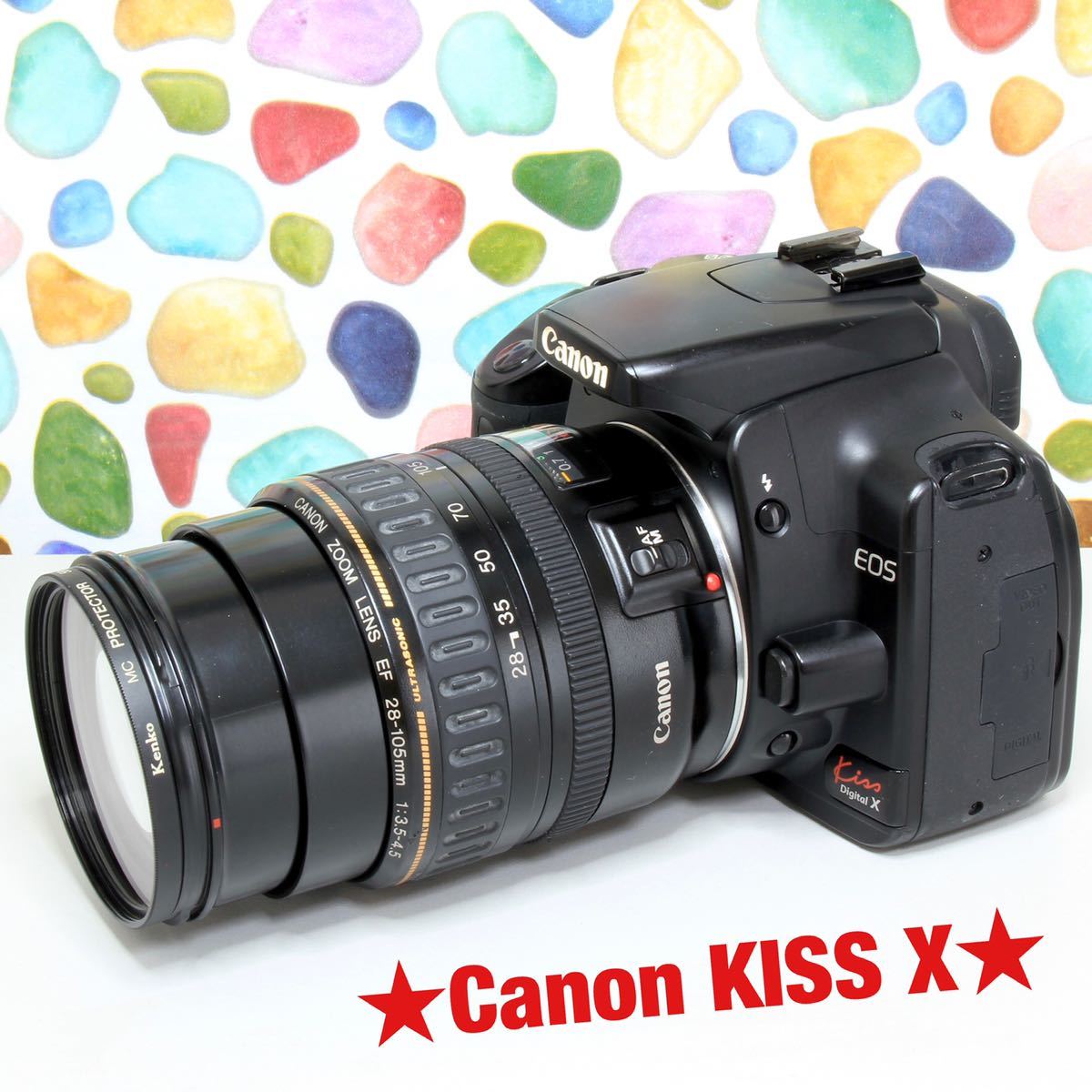 ◇Canon キャノン EOS KISS digital X ☆一眼レフ入門 ☆カメラ選びに迷っ