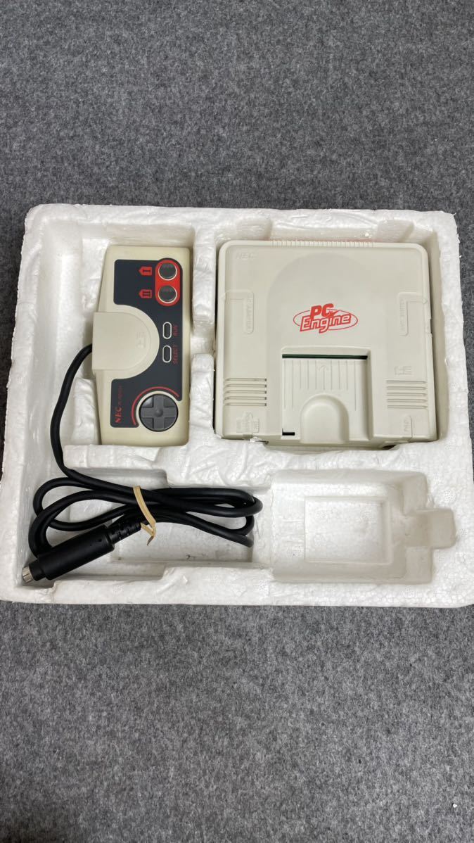 ジャンク品 NEC PCエンジン 本体 初代 PI-TG001 箱付き
