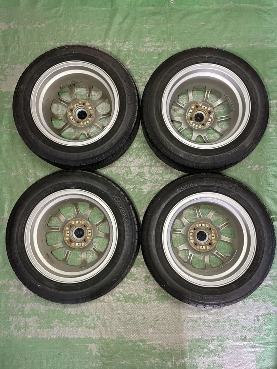 マナレイ VR5 VERTEC 15インチ 4穴 PCD100 6.5J オフセット35 タイヤ 