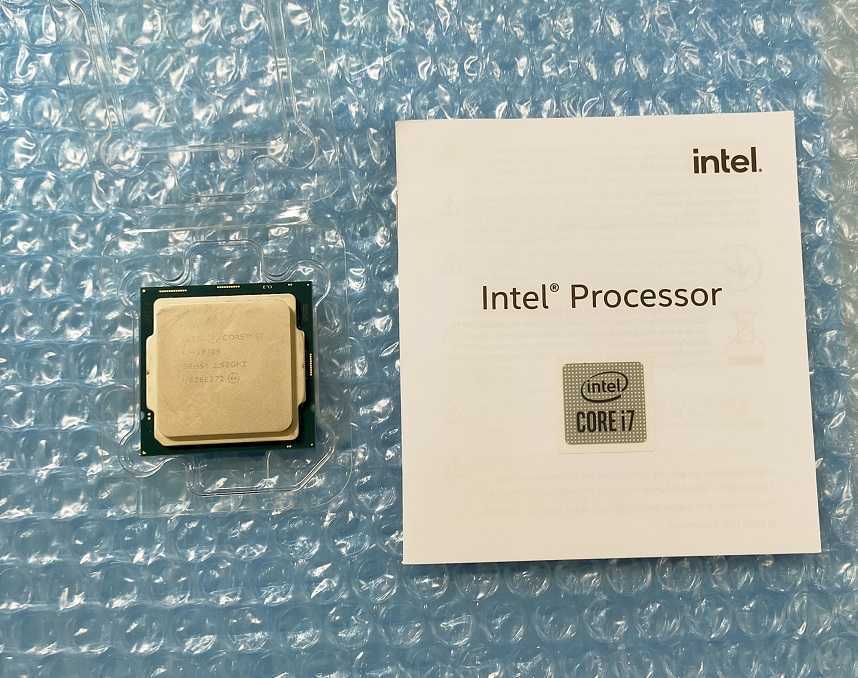 送料込み Intel CPU Core i7-10700 ジャンク品#69 Core CPU i7-10700