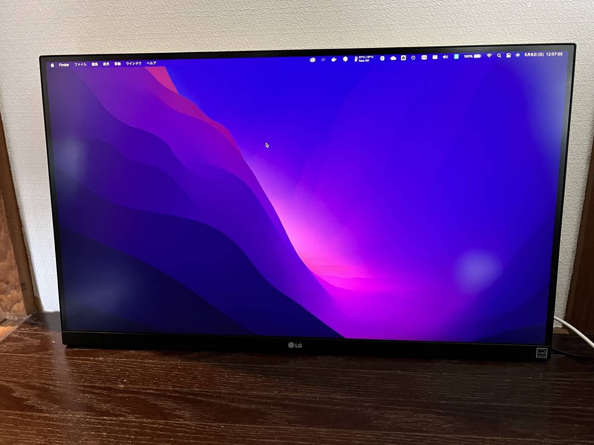 USB LG 27UL850-W 4Kモニター 完品LG | USB-C対応(6308Hr) Type-Cを