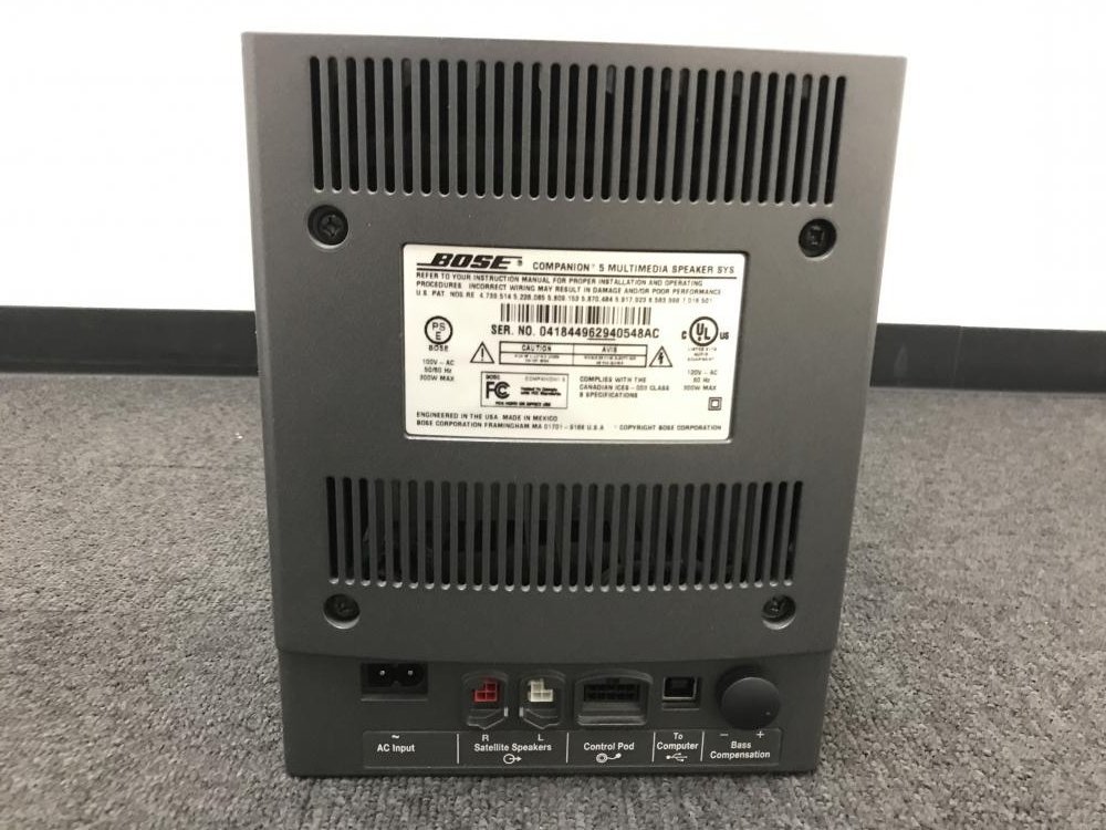 0 BOSE Bose Graphine マルチ ジャンク｜Yahoo AVD117【ジャンク品