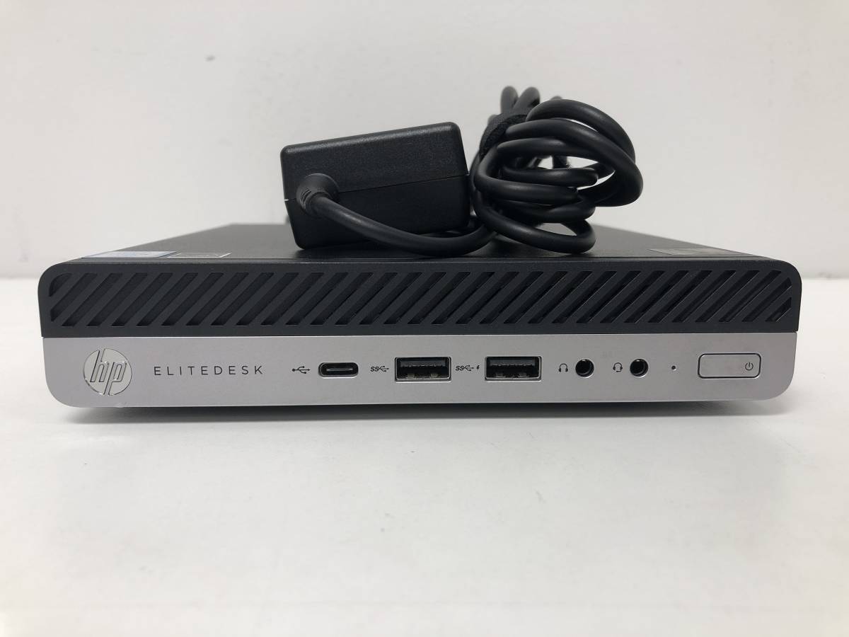 HP EliteDesk 800 G4 DM 35W / Core i5-8500T 2.10GHz / 8GB / HDD
