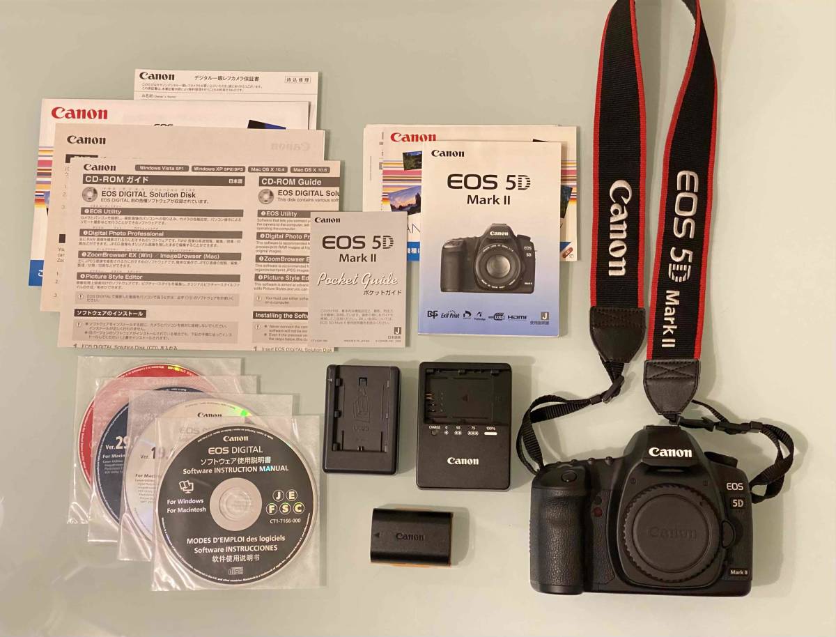★Canon EOS 5D Mark II★ Canon Mark 5D w&frasl;battery Excellent+++++ Popular