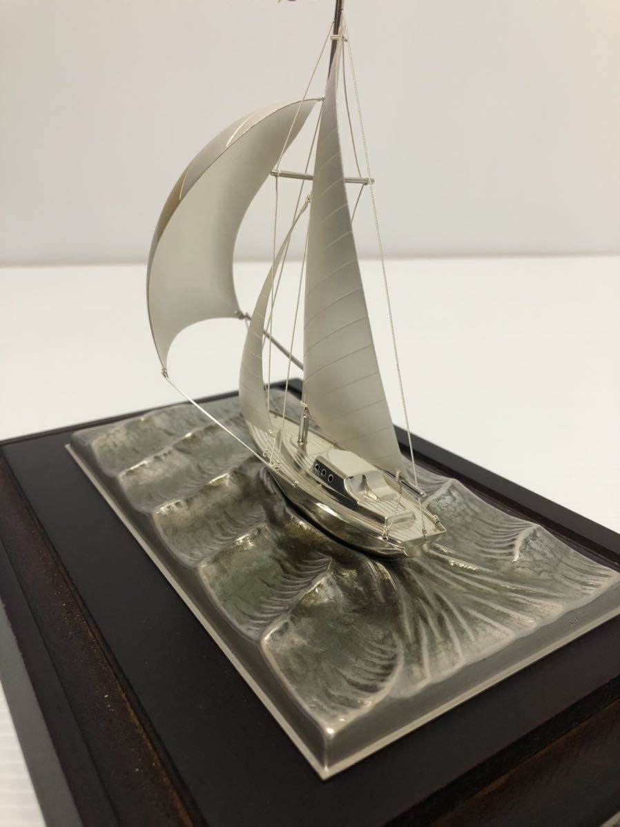 武比古 ヨット STERLING SILVER 970 刻印銀製 SILVER 960 刻印【銀製