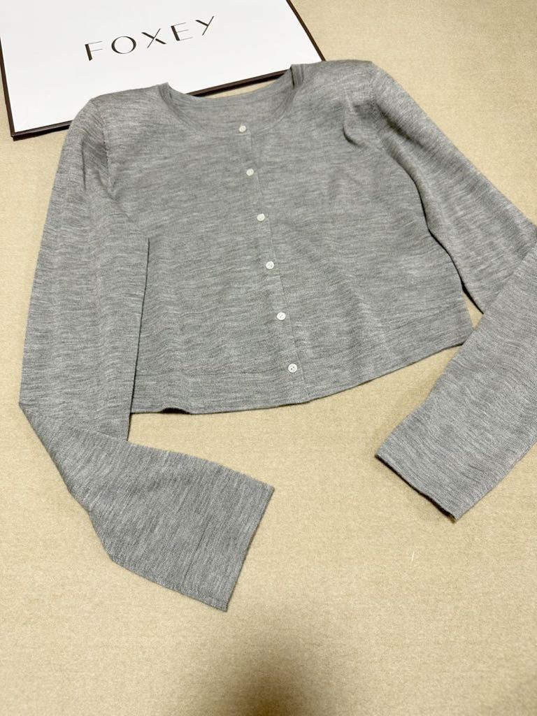 【品質保証，格安】 22 FOXEY フォクシー カーディガン ウール シルク(その他)｜売買されたオークション情報、yahooの商品情報をアーカイブ公開 - オークファン 女性用
