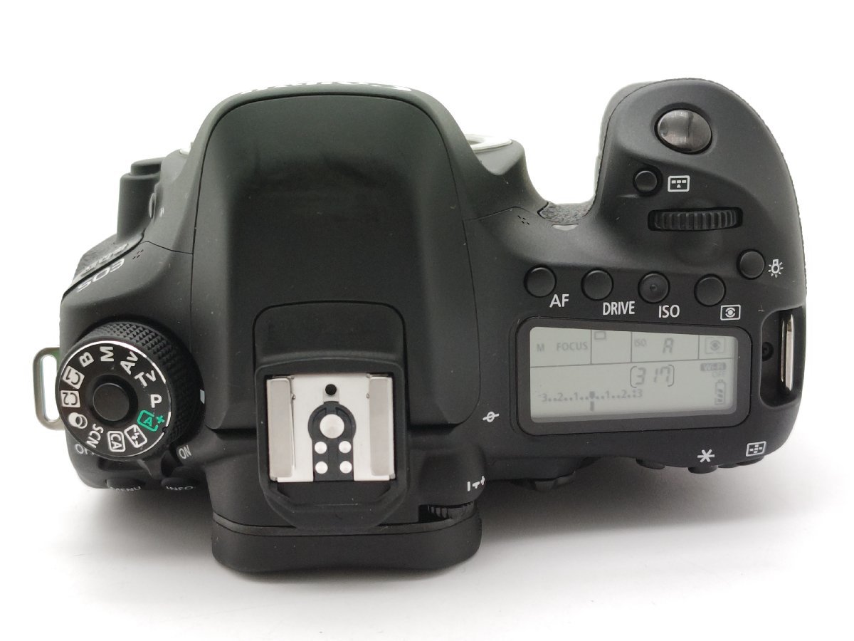 Canon/EOS/80D/本体/リモコン/中古 中古】Canon EOS 80D 互換性電池 付 キャノン ファインダー液晶不良