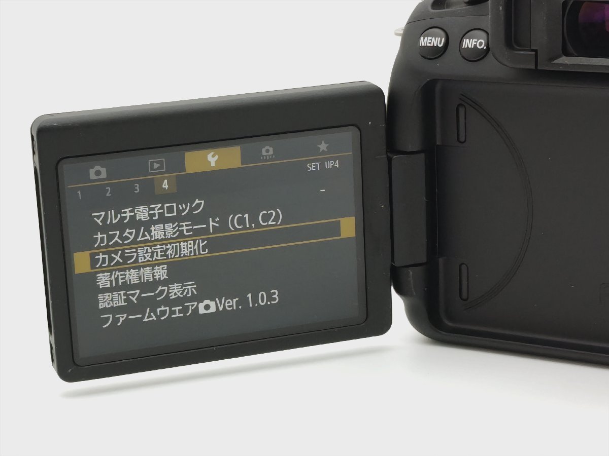 Canon/EOS/80D/本体/リモコン/中古 中古】Canon EOS 80D 互換性電池 付 キャノン ファインダー液晶不良