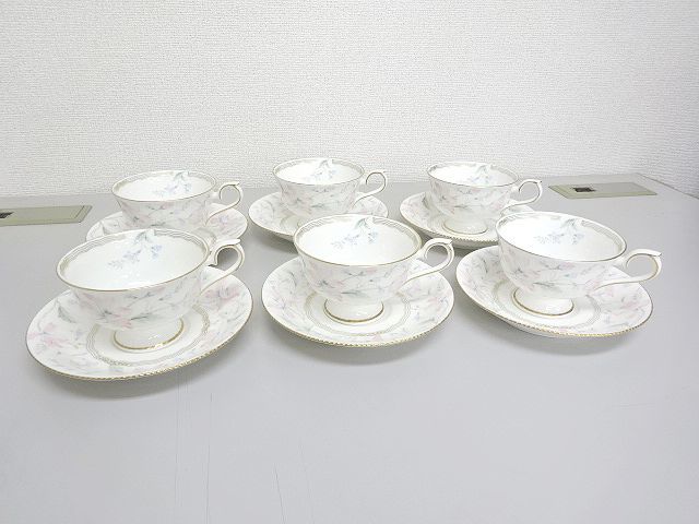 MT591 美品 ナルミ ボーンチャイナ ソラリア 大皿5枚小皿5枚セット 食器 MT591 美品 ナルミ ボーンチャイナ ソラリア 大皿5枚小皿5枚セット