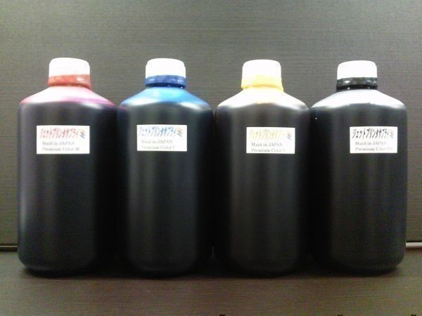 キャノン iX5000用 詰め替え インク 1000ml x1本 安心の日本製！ キヤノン 詰め替え : (ZCC7EYX1L)CANON キヤノンBCI-7eY THC-351350RSET