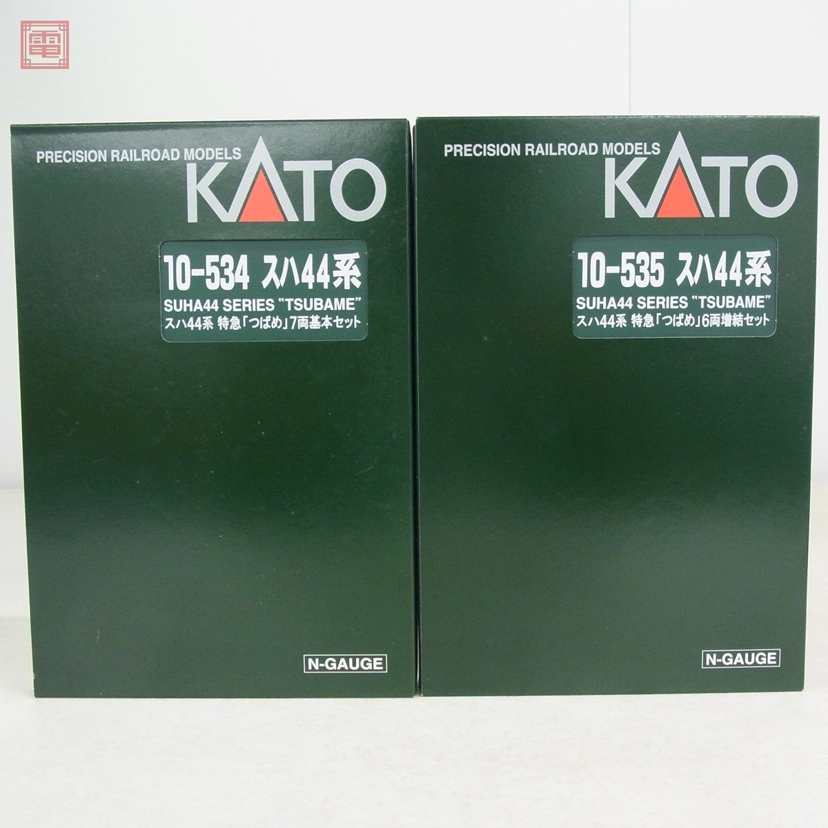 カトー 10-534 スハ44系 特急 つばめ 7両基本セット/10-535 6両