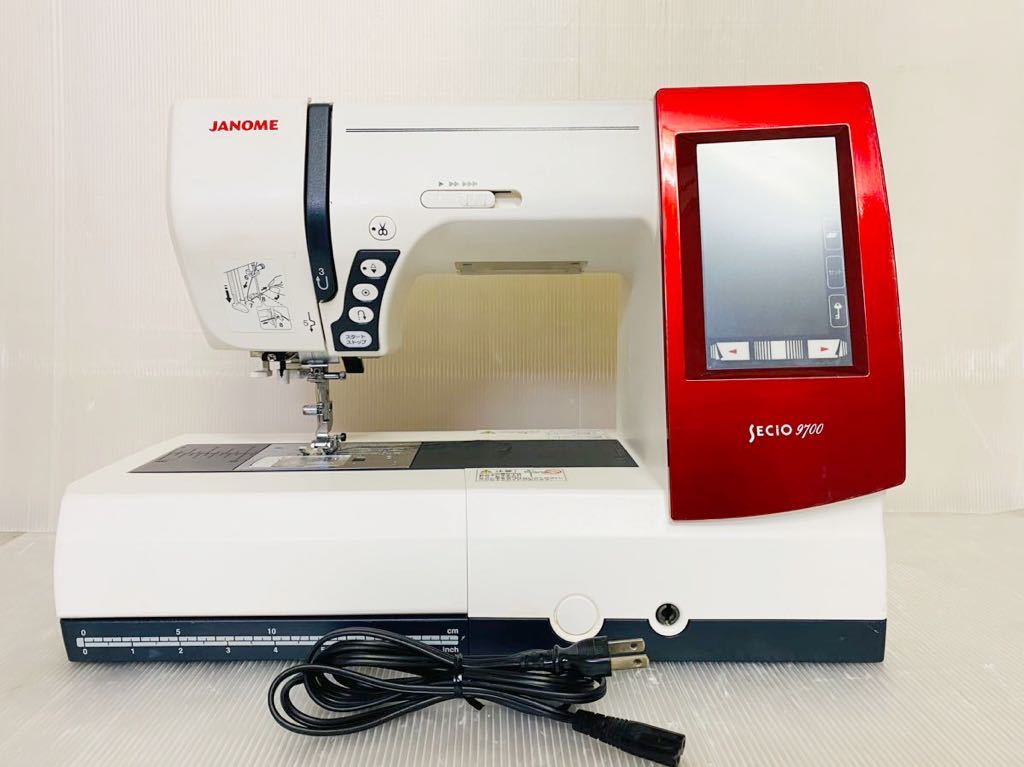 ジャノメ セシオ9700 janome secio9700 ミシン 0 861型 刺繍ミシン 