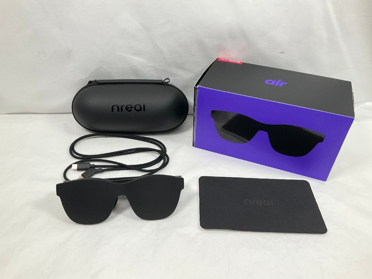 ☆Nreal エンリアル ARグラス Nreal Air NR-7100RGL 中古 ジャンク 1円  