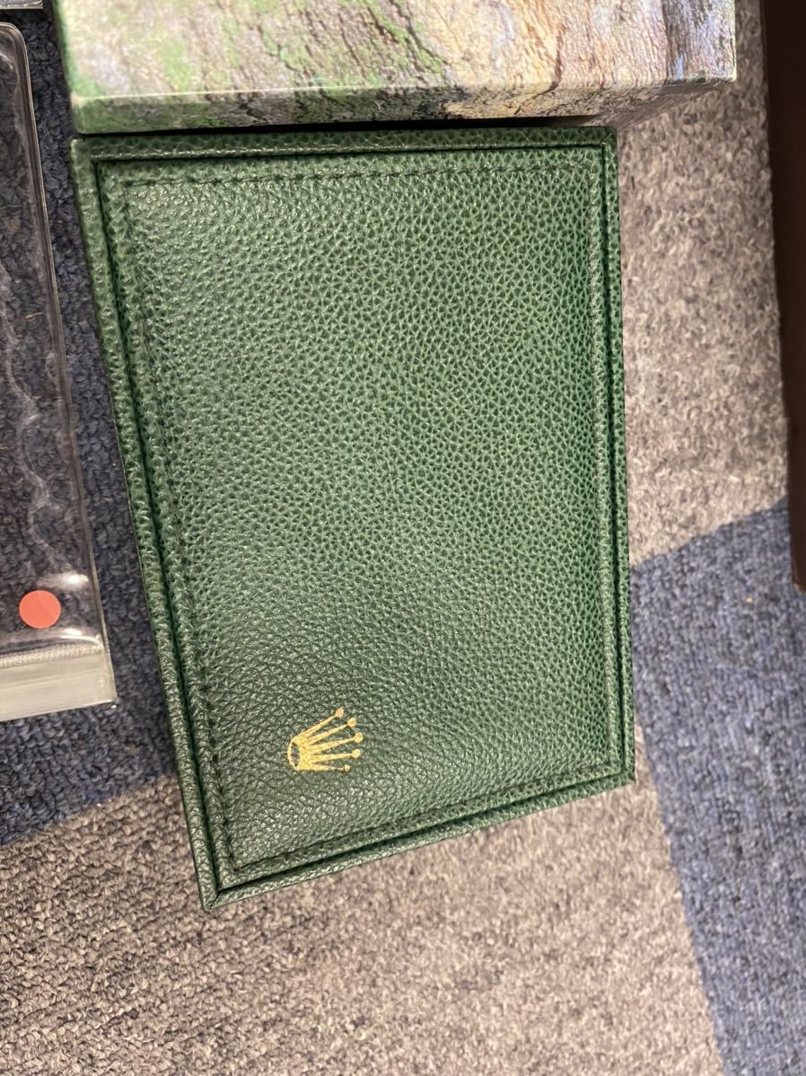 ロレックス 箱 空箱 ケース BOX ROLEX 冊子 付属品 駒付き 美品