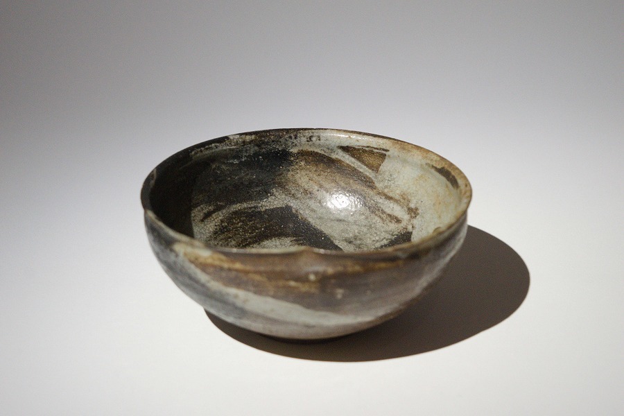 瀬戸黒茶碗 bowl 美濃焼伝統工芸品協同組合 Setoguro tea 銘 瀬戸黒